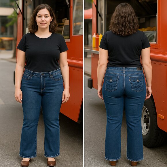 Levi’s 545 Low Bootcut Jeans Women’s - Picture 1 of 14